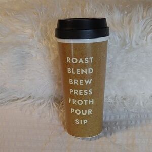 💚Nwot Kate Spade Roast Blend Brew Thermal Tumbler